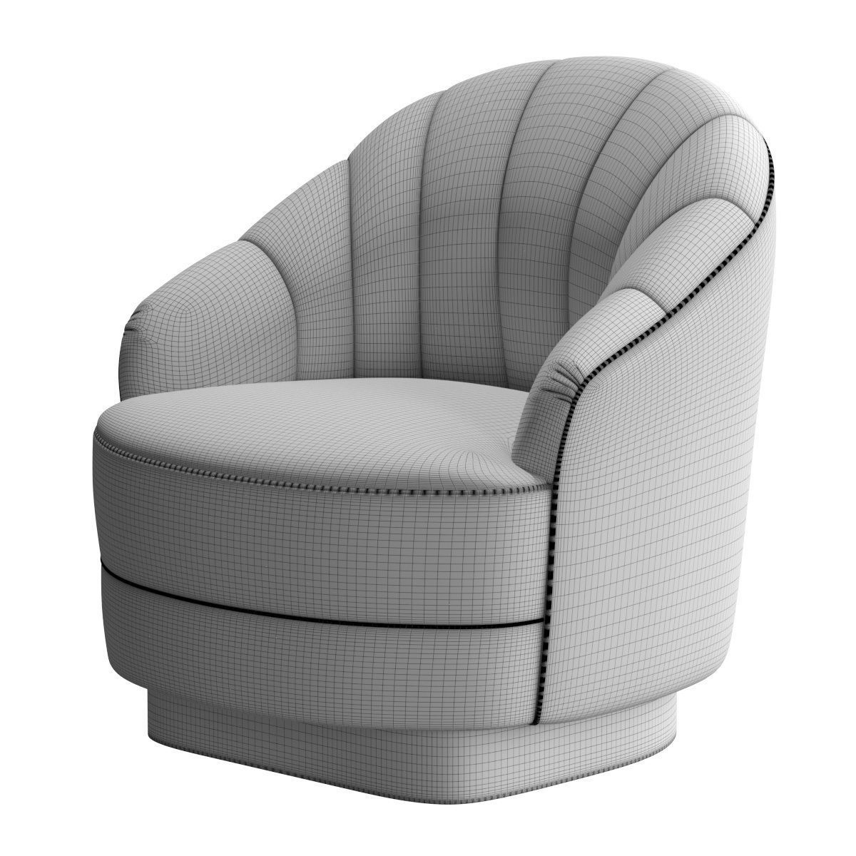 3D model Armchair Mexil MP509 VR / AR / low-poly | CGTrader