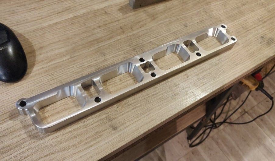 Mazdaspeed ST Manifold Adapter for the 20102013 Mazdaspeed3 3D model