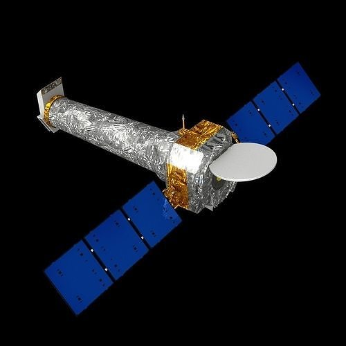 Chandra XRay Observatory Telescope 3D model CGTrader