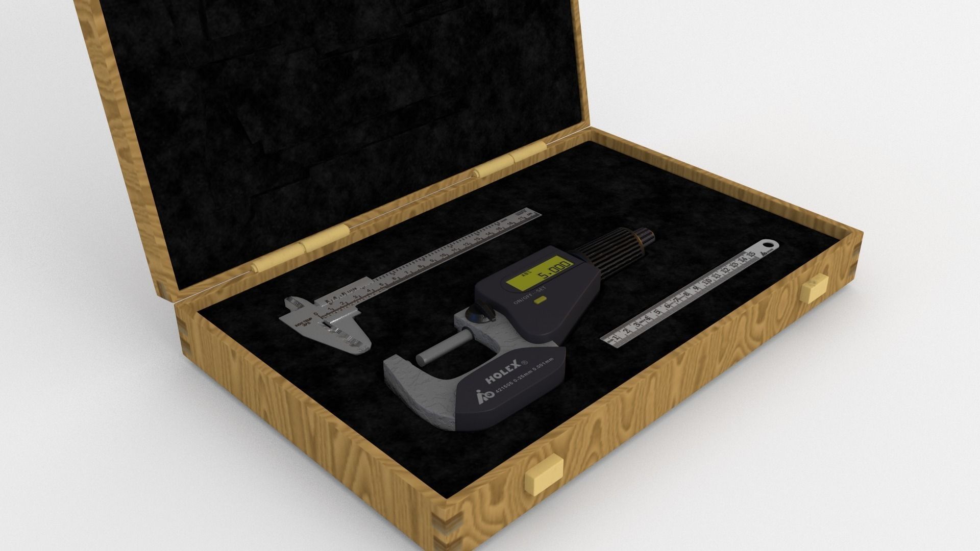 3D model Measuring Equipment Set VR / AR / lowpoly CGTrader