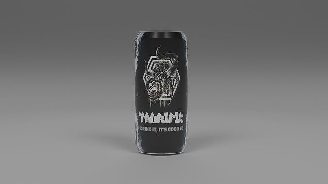 Energy Drink Can 3D model