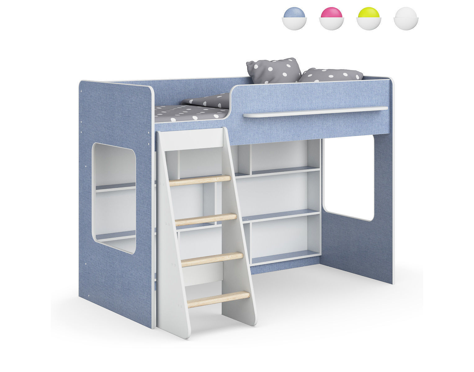 Legenda K26 with LP25 white childrens modular bed