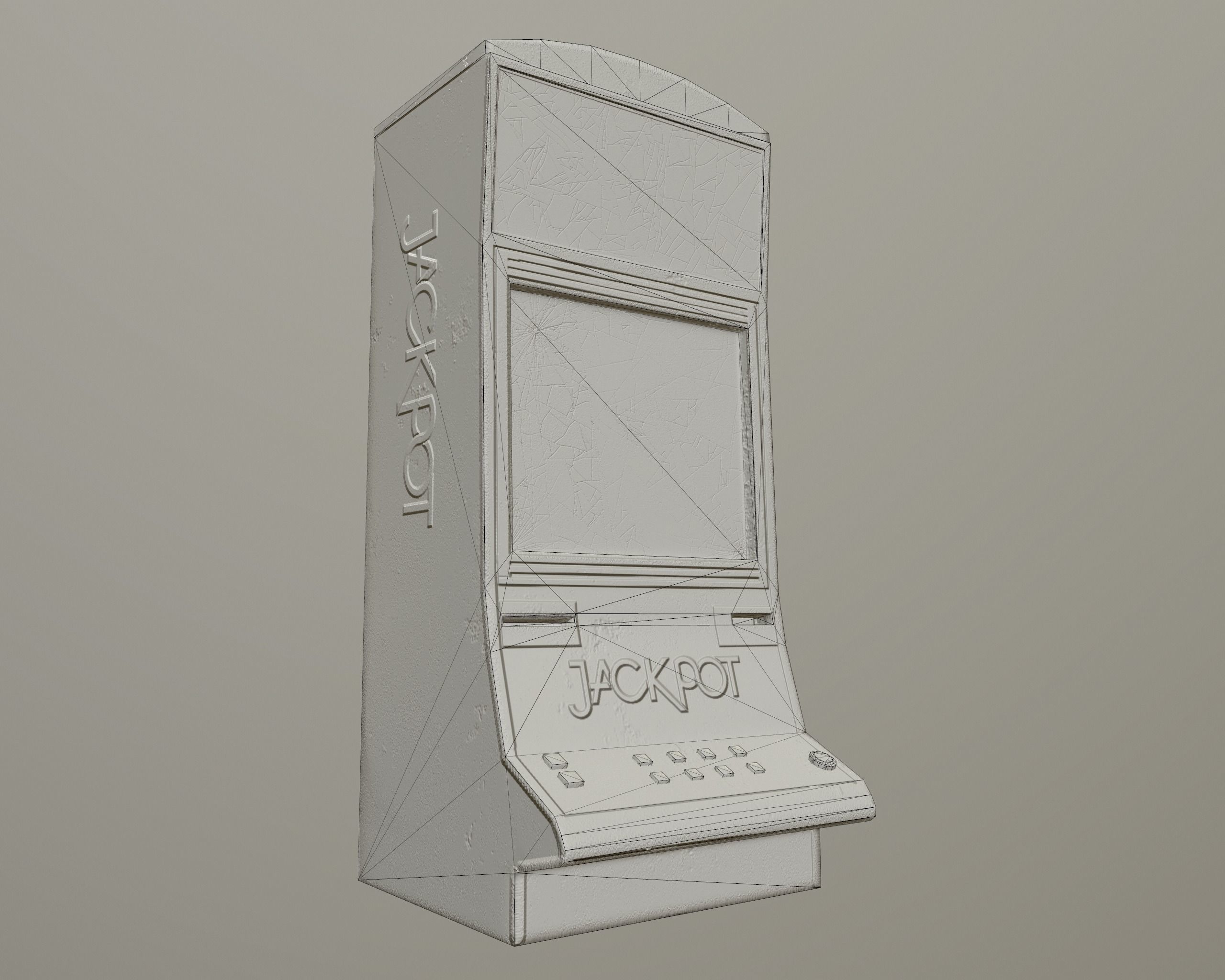 3D model Slot Machines low poly VR / AR / low-poly | CGTrader