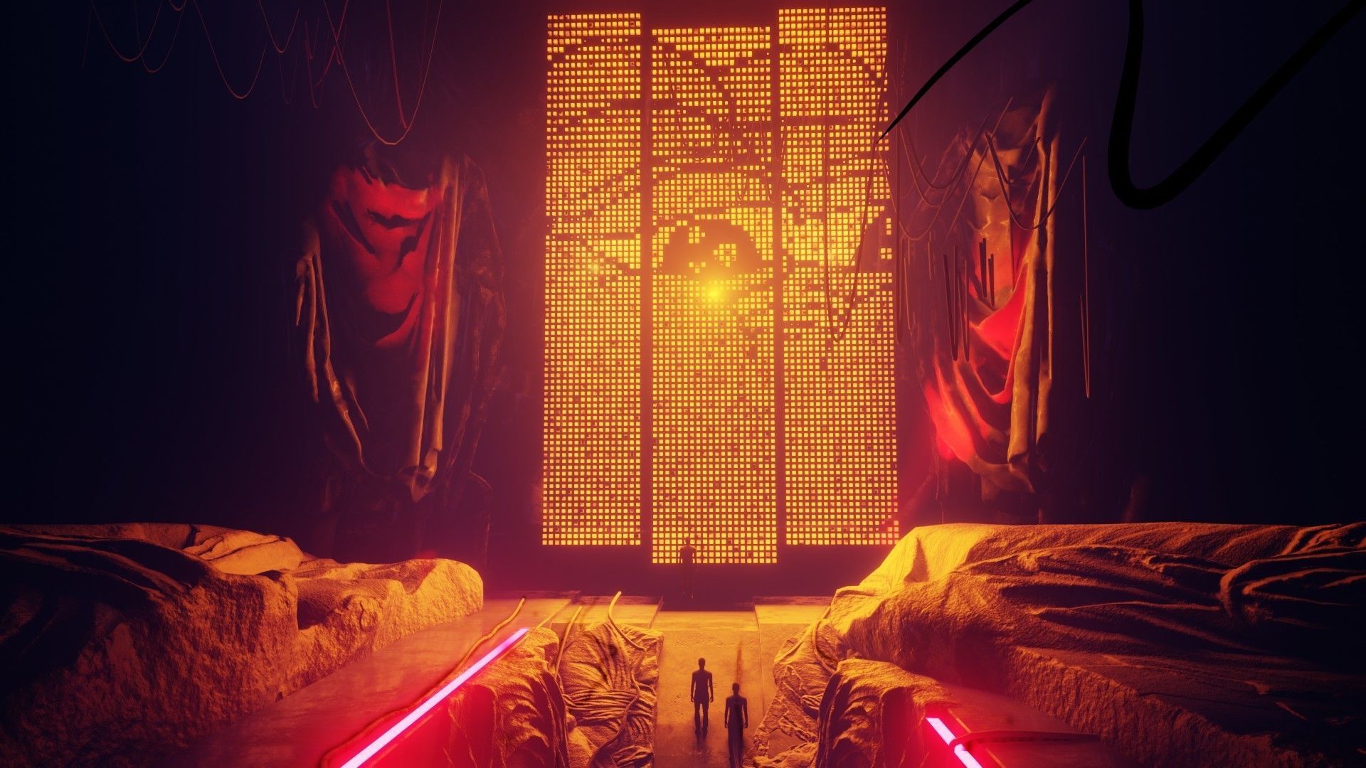 epic blender Instagram art scene 3D model animated CGTrader