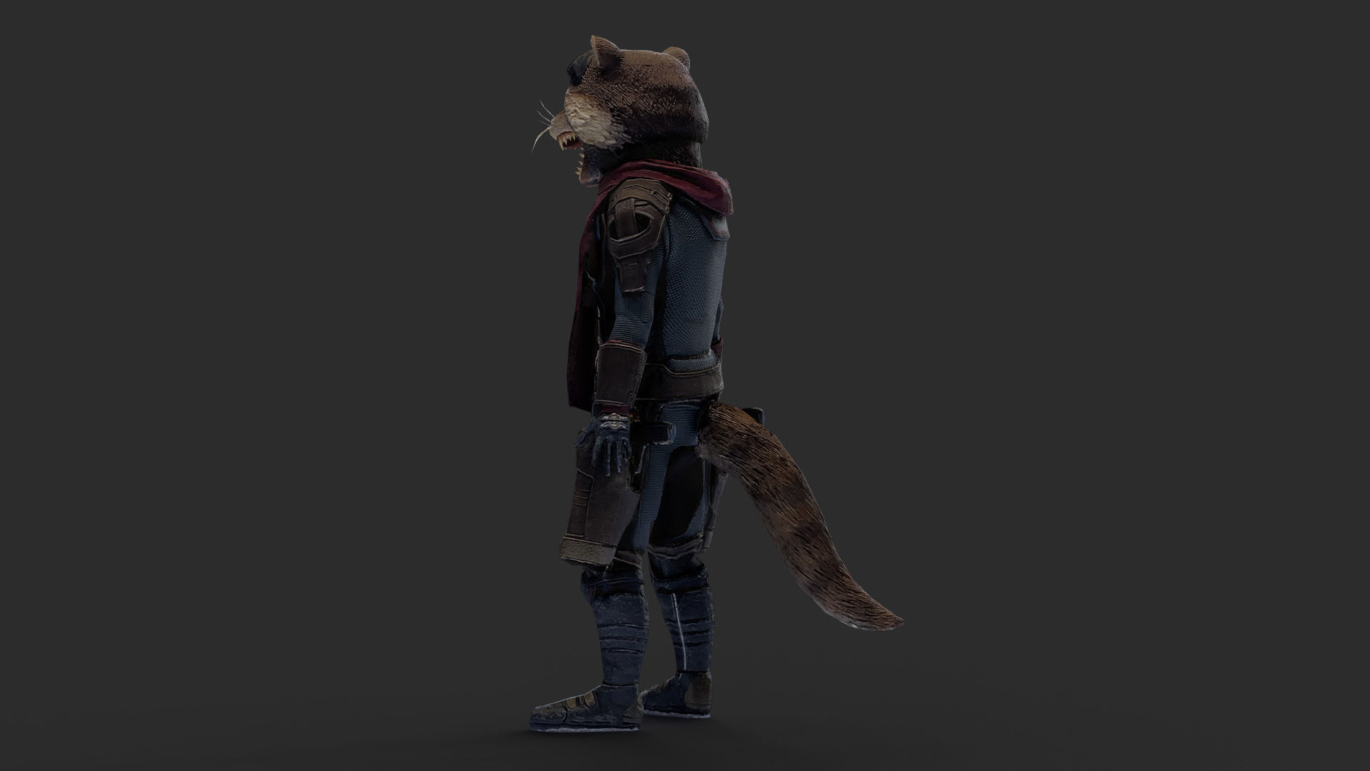 Rocket Racoon Model View 3D model Rocket Racoon 3d model Scan VR / AR / low-poly | CGTrader