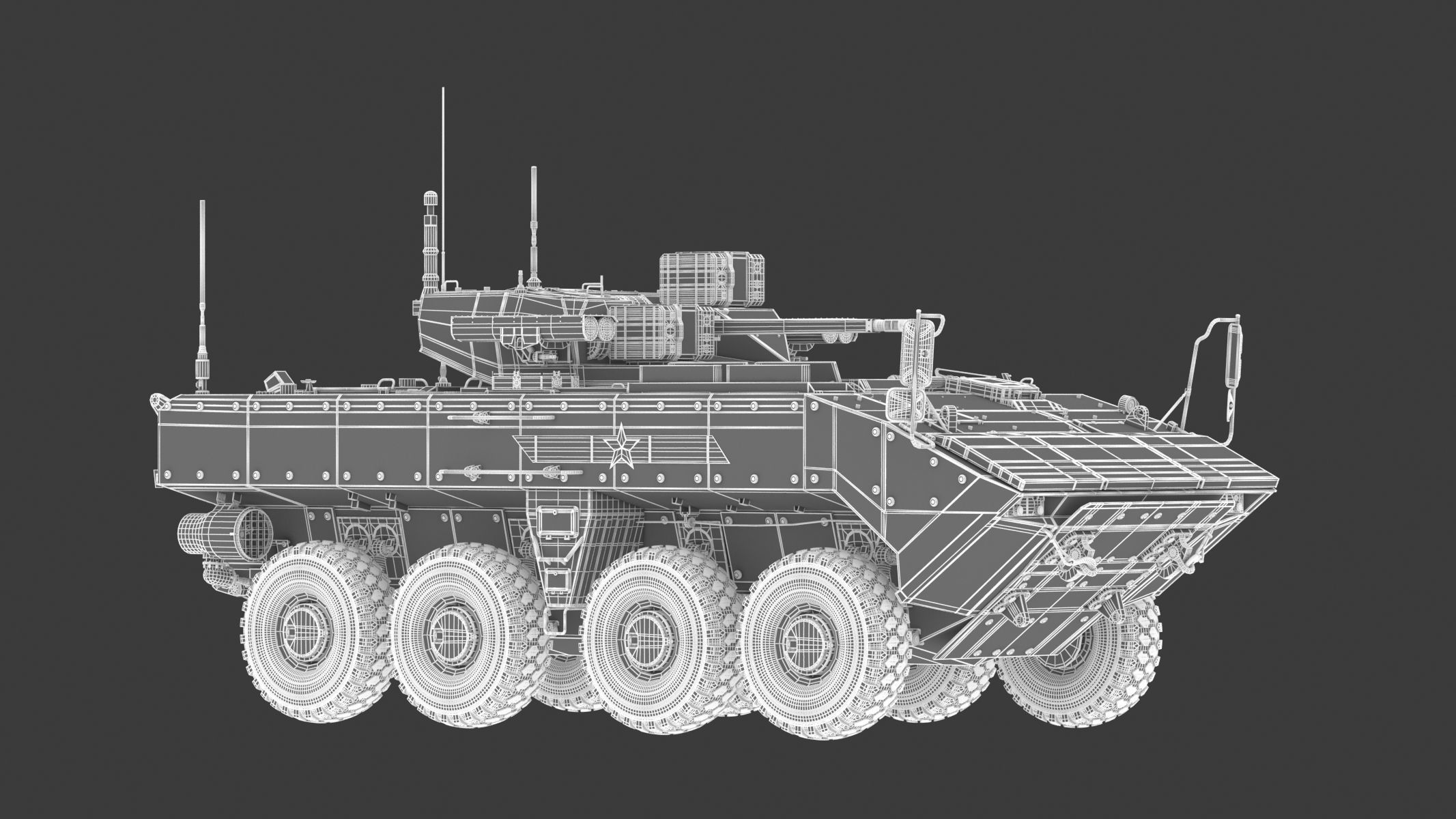 VPK7829 Bumerang 3D model CGTrader
