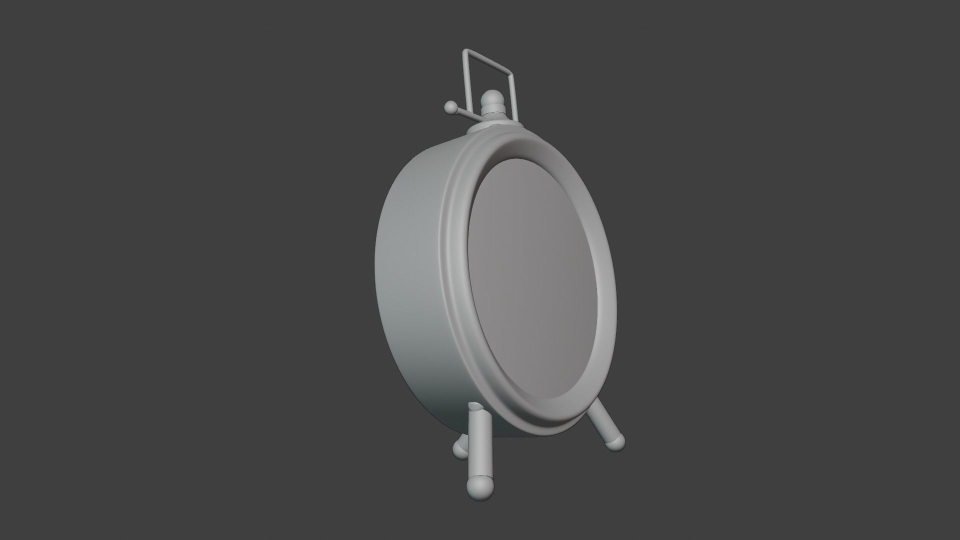 Industrial Alarm clock Table Clock Tabletop Clock MantelClock 3D model