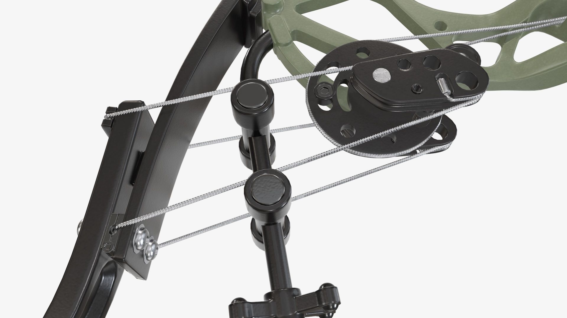 Compound lever action bow 3D model CGTrader