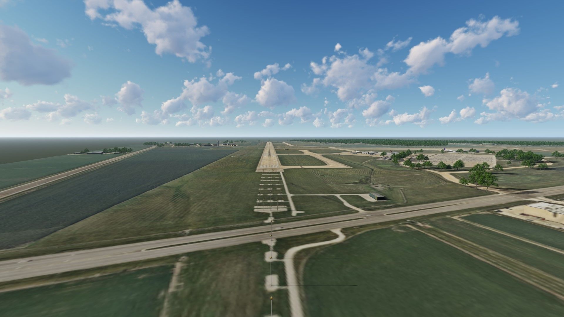 Central Illinois Regional Airport at BloomingtonNormal 3D model CGTrader