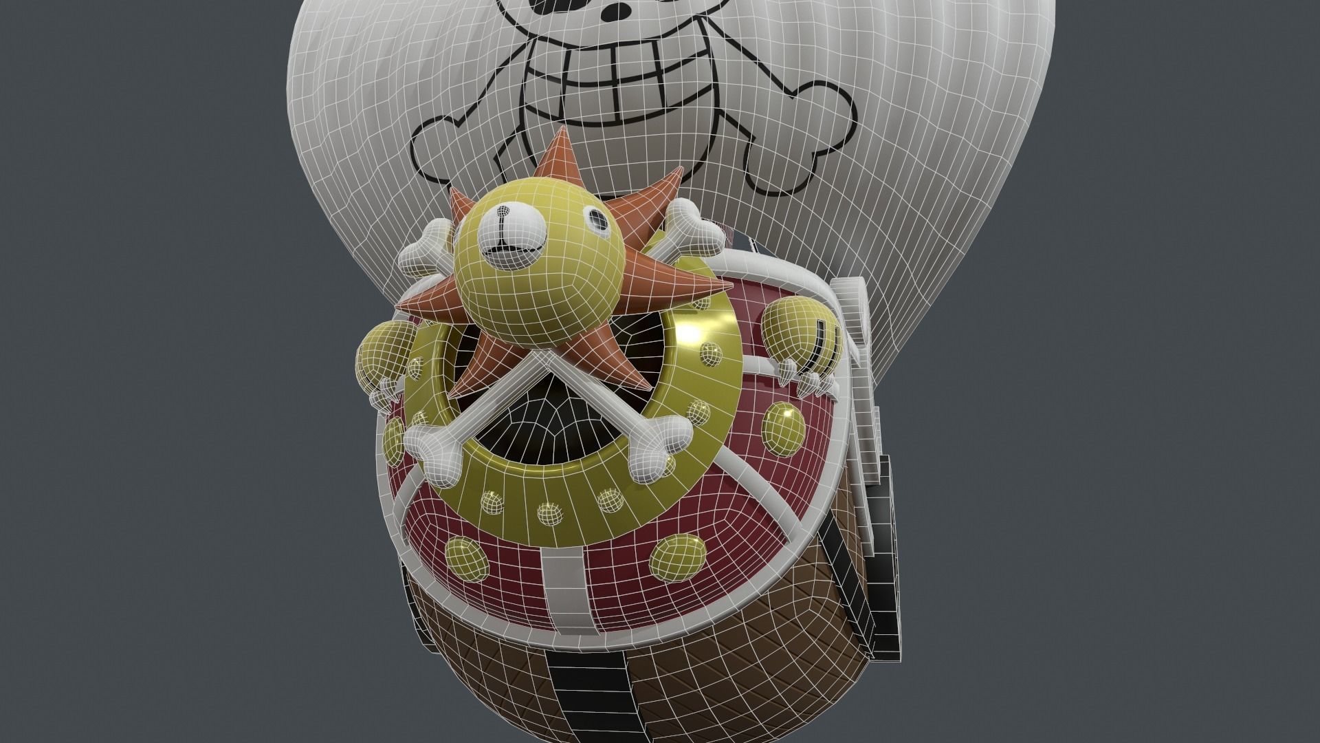 Thousand Sunny 3D model | CGTrader