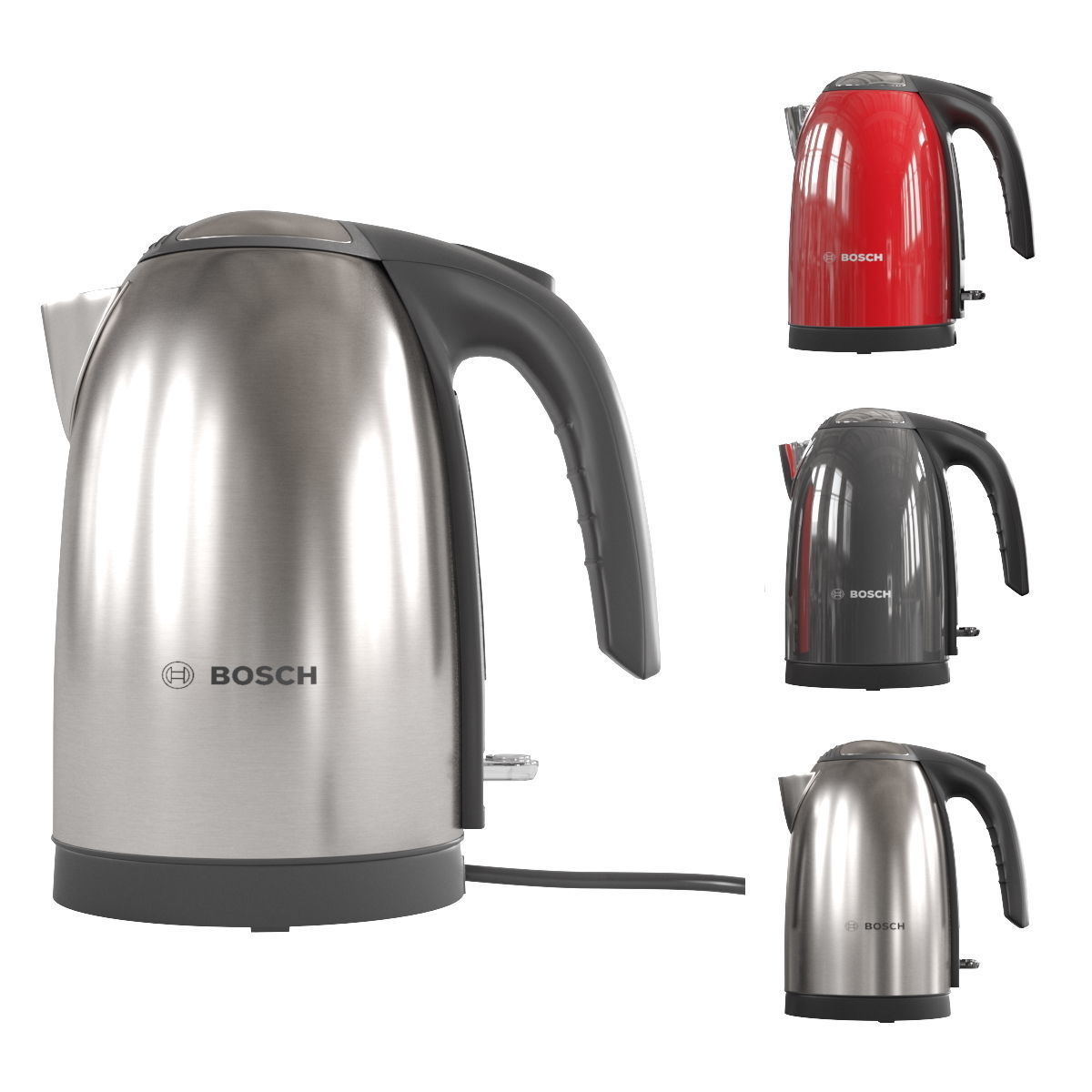 3D model Kettle Bosch TWK 7801 CGTrader