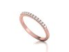 Diamond Ring Stackable Ring 3dmodel 3D model 3D printable | CGTrader