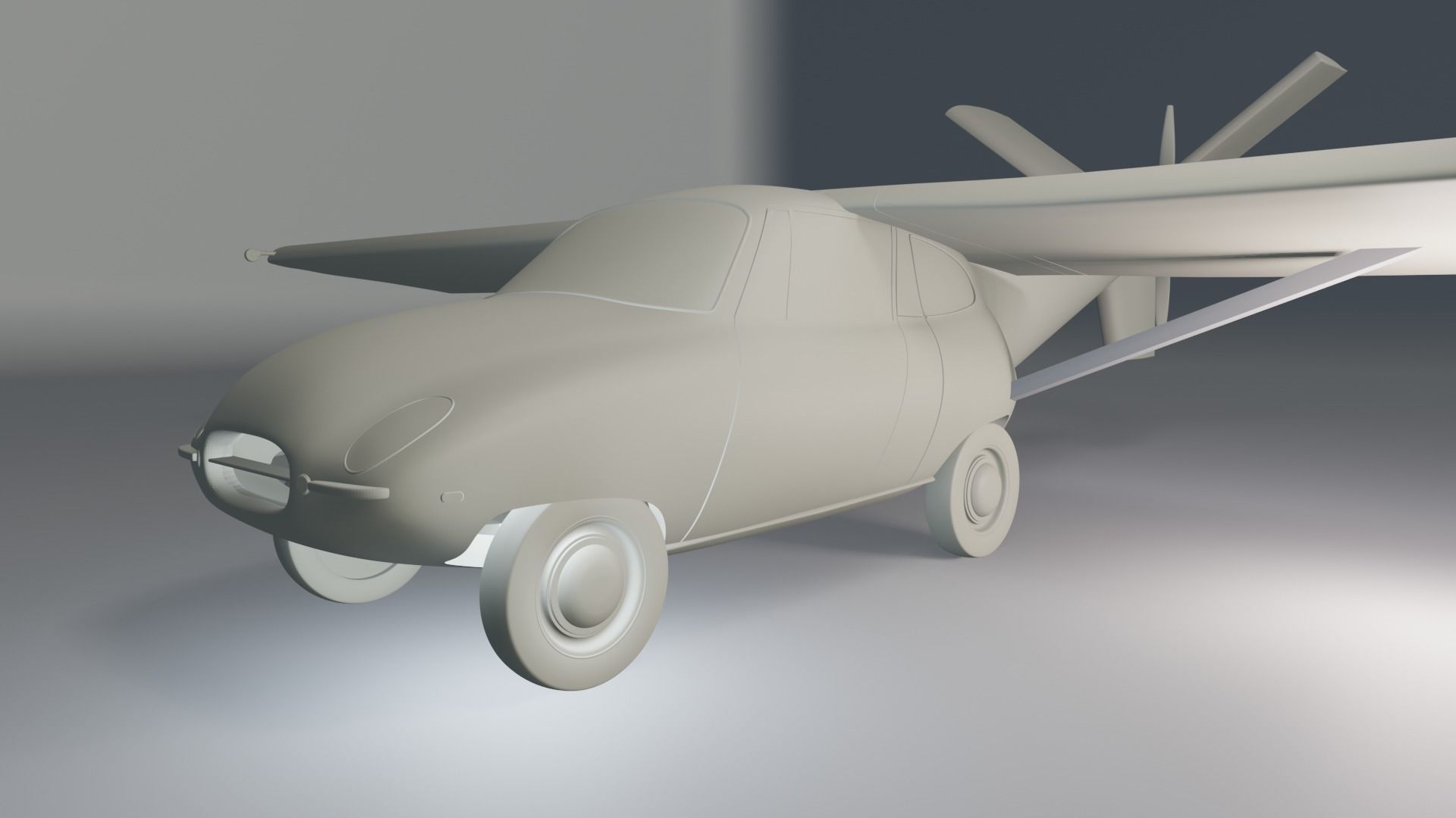 Aerocar III 3D Printable Model