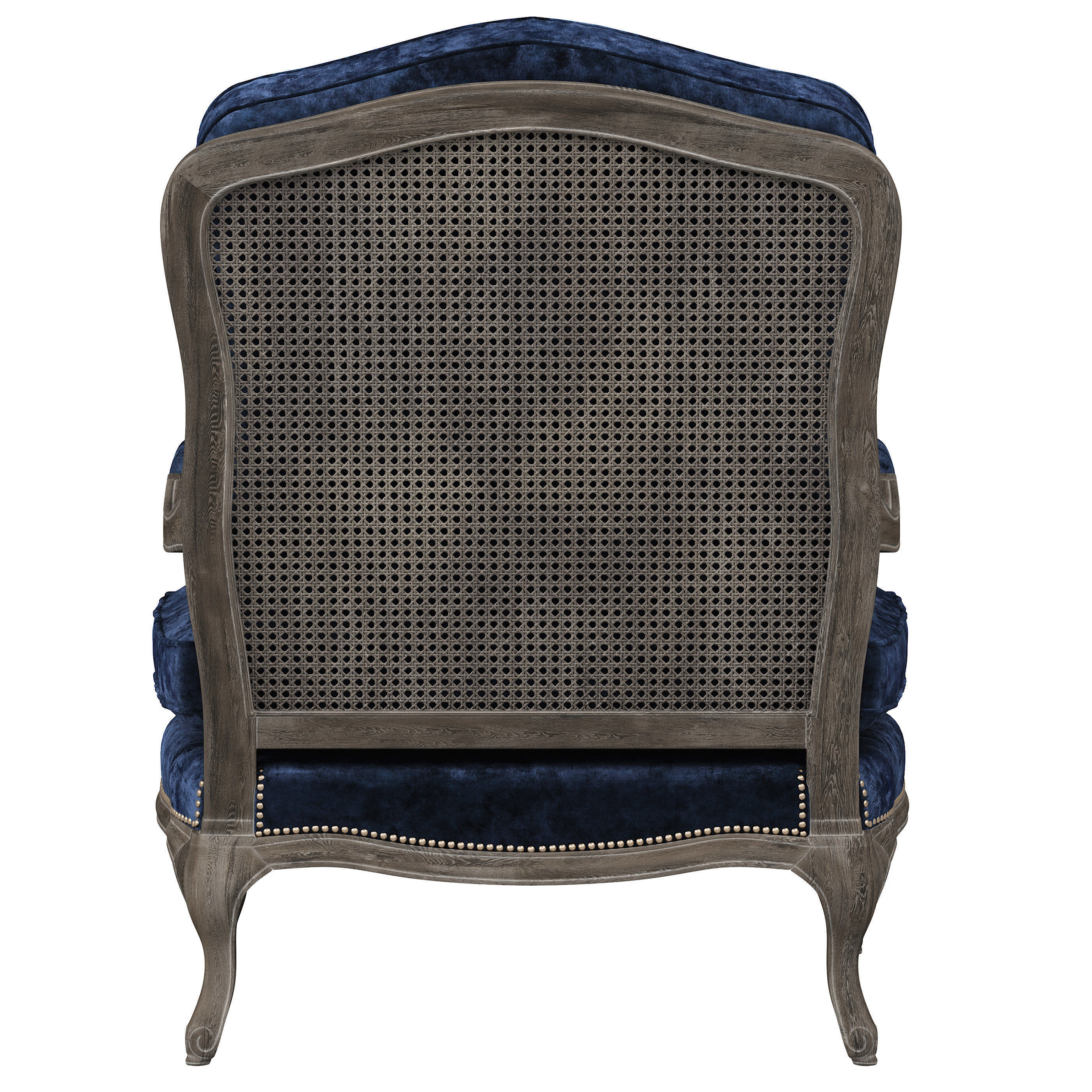 French country armchair bergere 3D model CGTrader