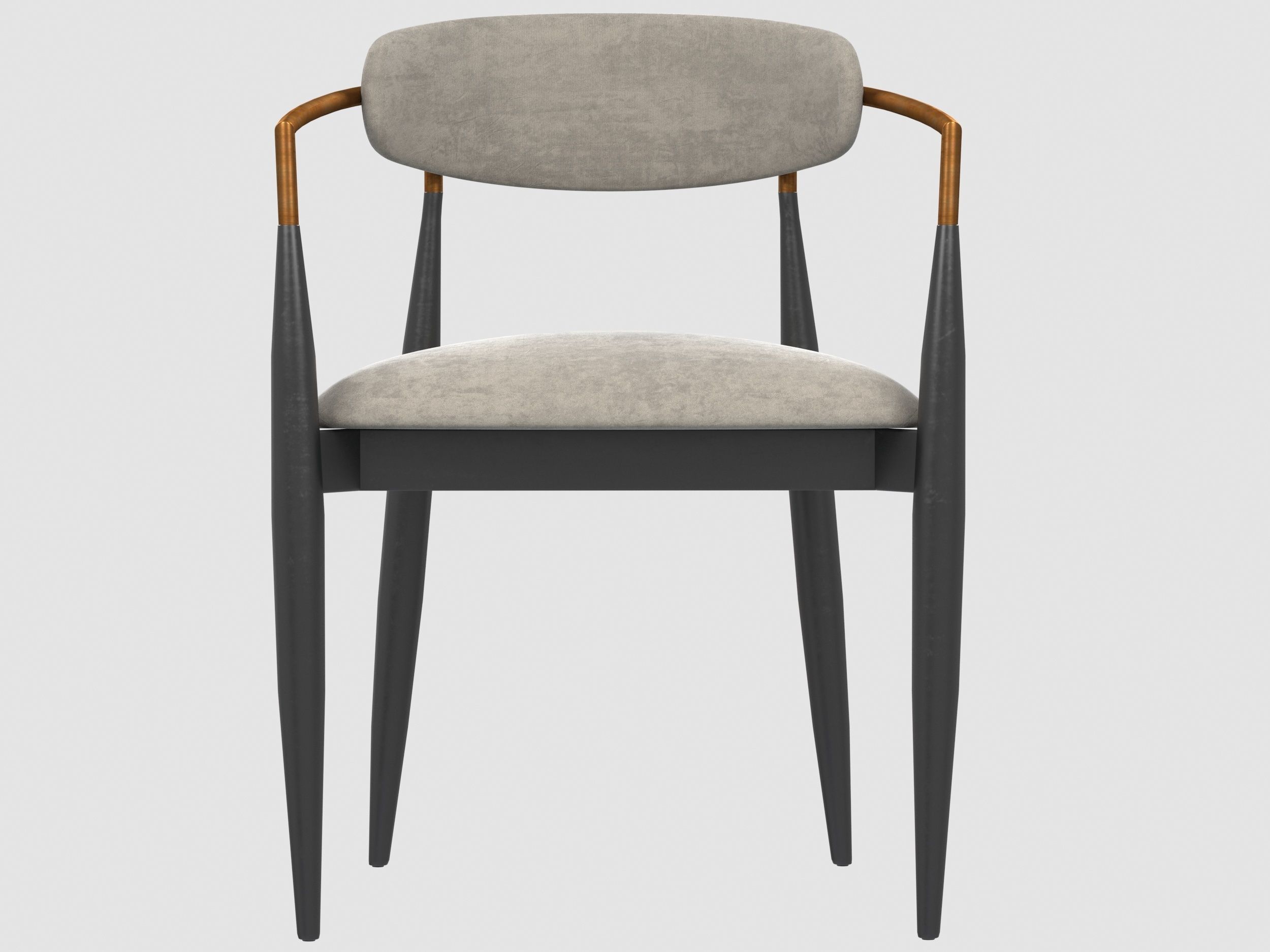 Jagger dining arm chair 3D model CGTrader