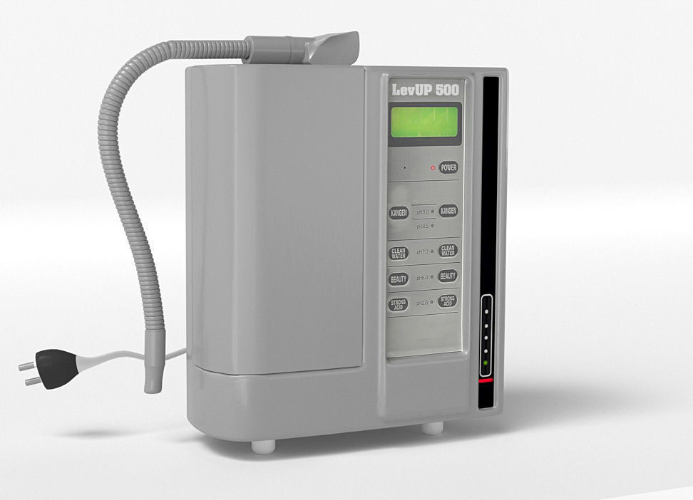 Water cleaning machine kangen water filter LevUp500Plat 3D model