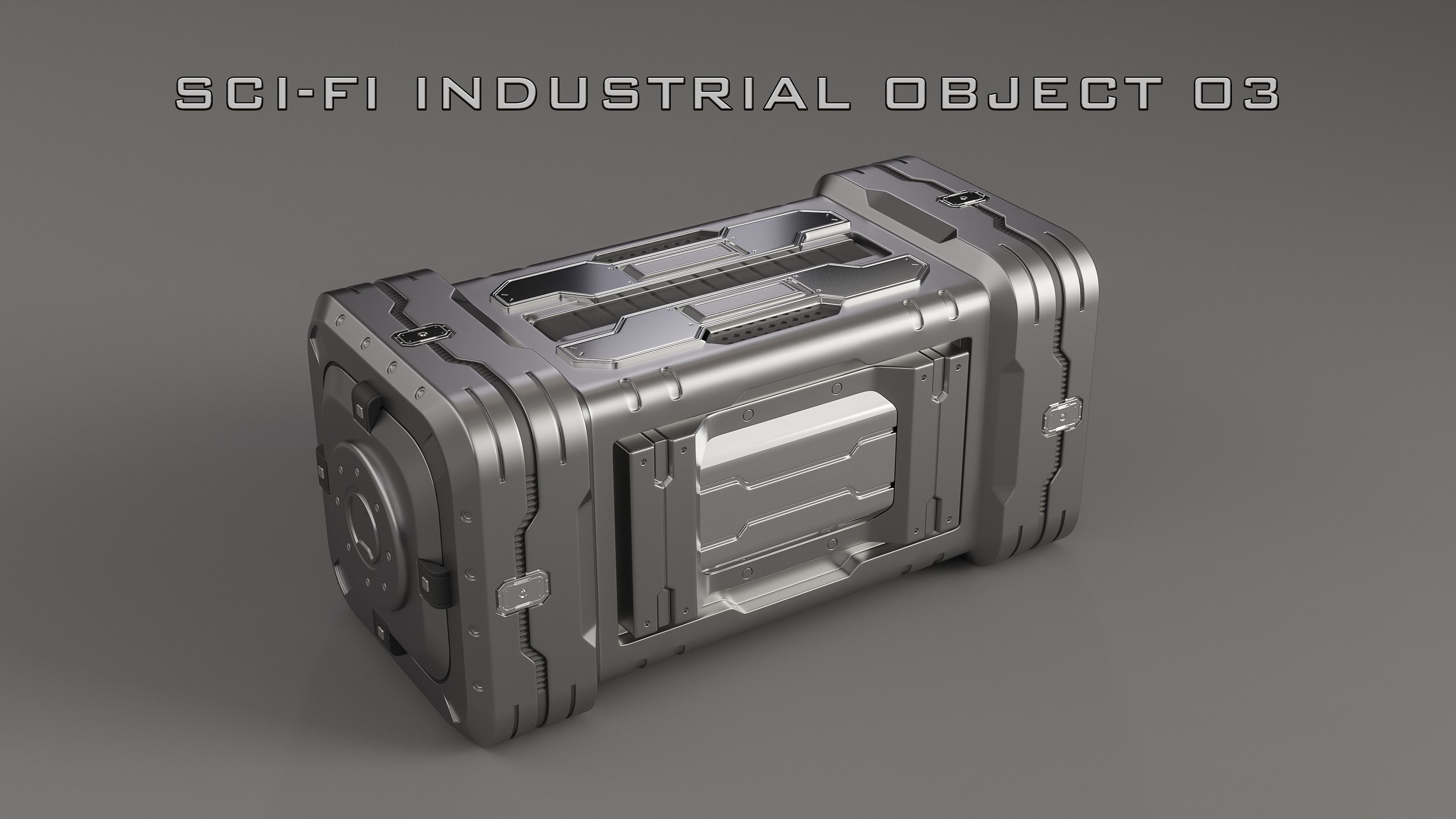 Sci-Fi Industrial Object 03