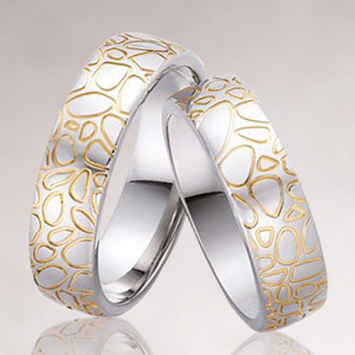 Wedding rings 006 free 3D model 3D printable | CGTrader