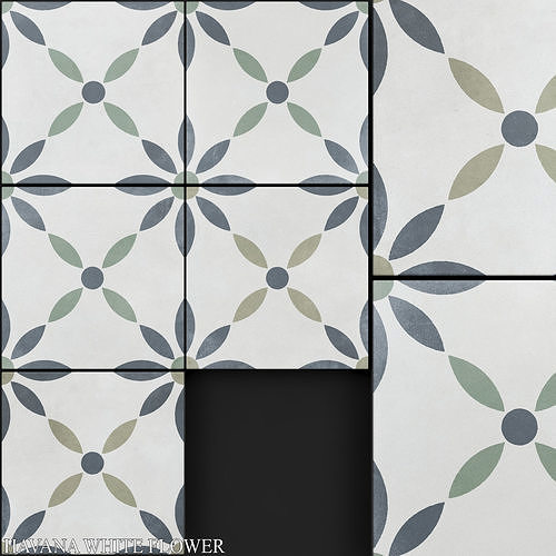 Peronda Havana White Flower 3D model