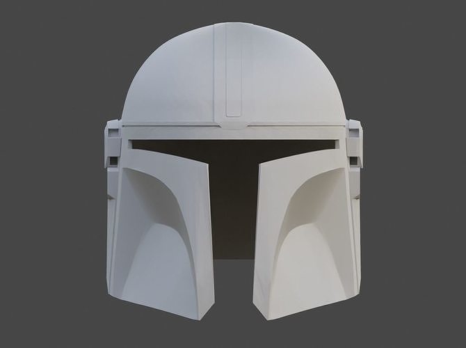 Mandalorian Helmet 3D Print free 3D model 3D printable | CGTrader