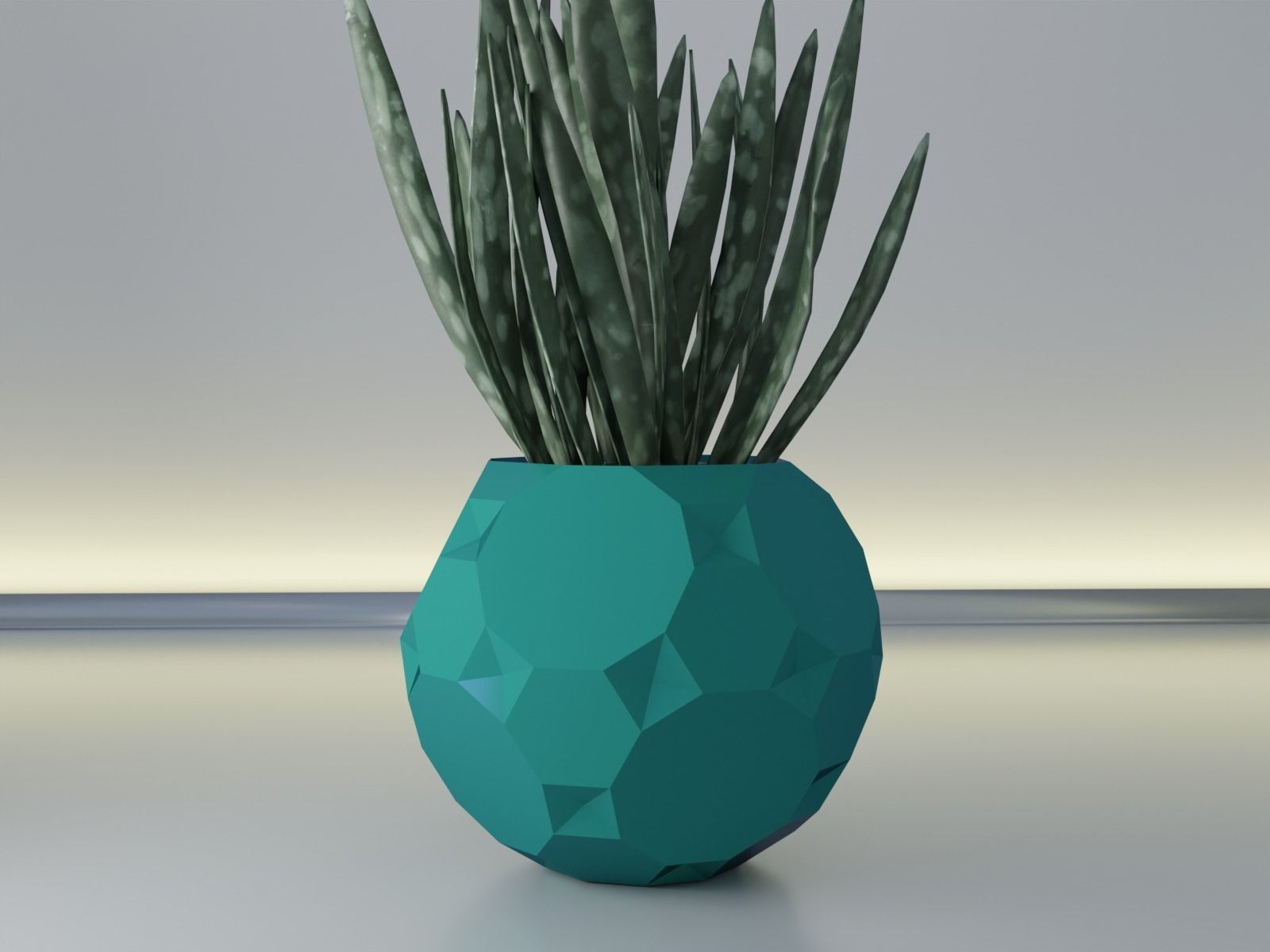 Pot planter 13 3D model 3D printable CGTrader