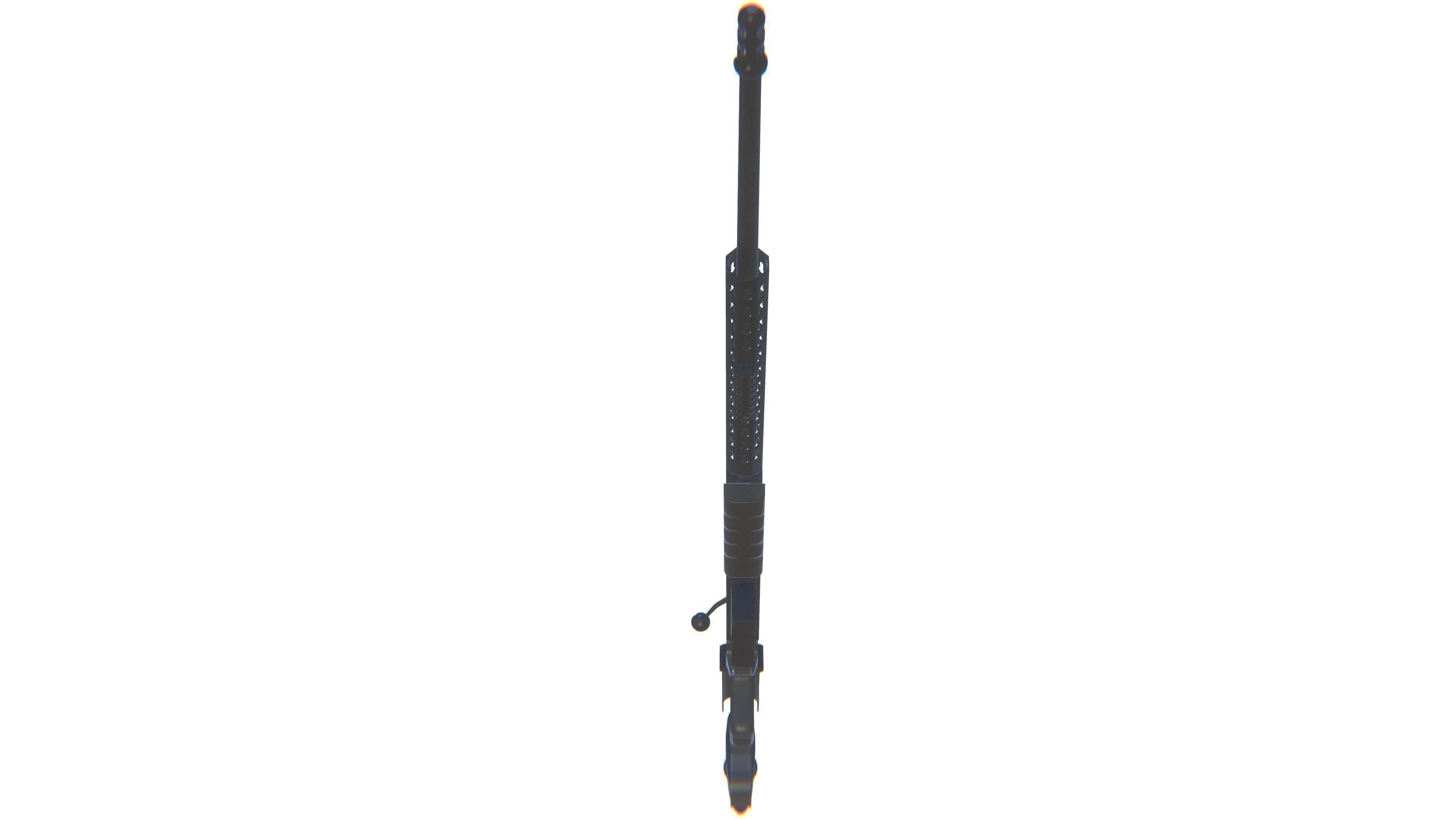 3D model Sniper Rifle AX50 VR / AR / low-poly | CGTrader