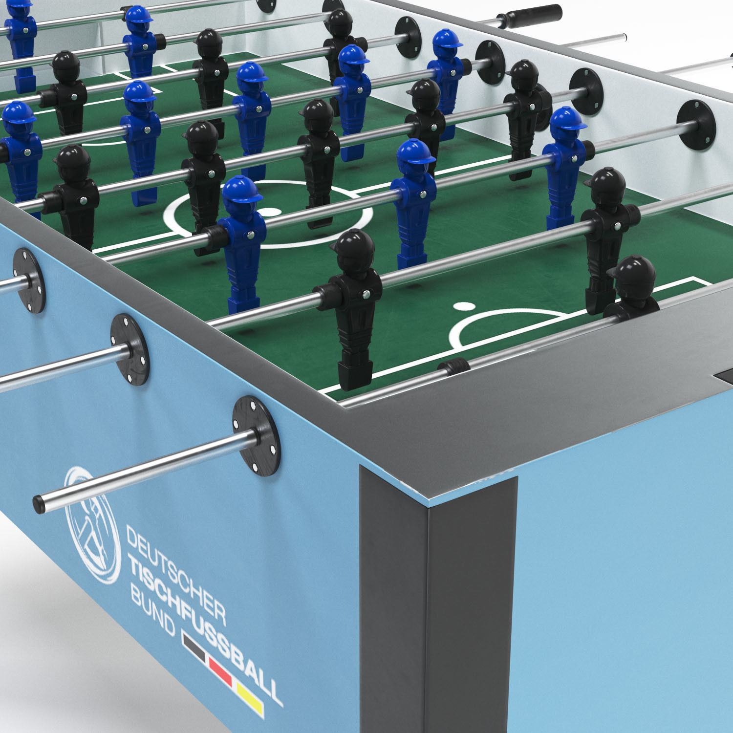 3D model Leonhart table foosball VR / AR / lowpoly CGTrader