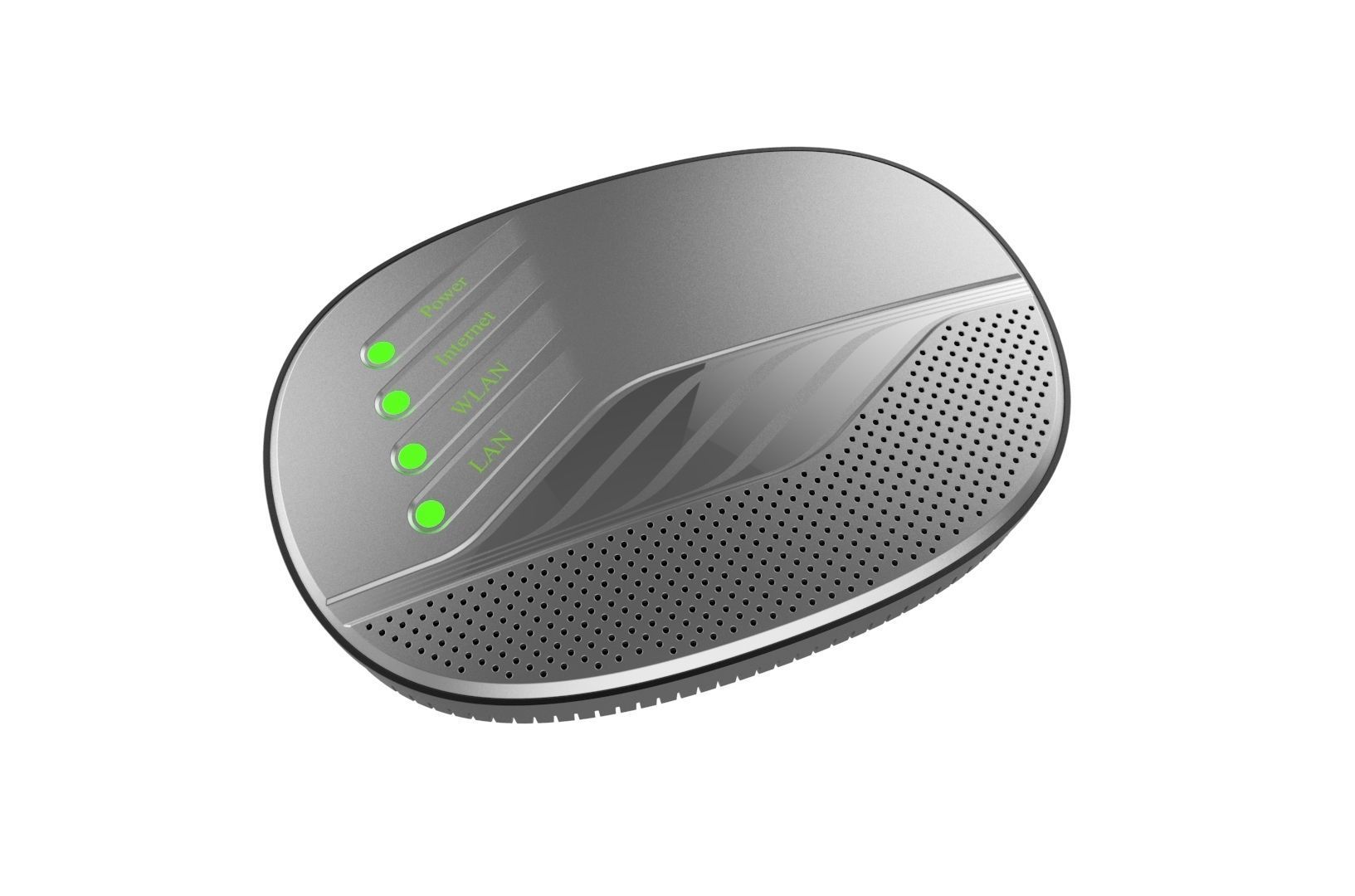 Modem router concept 3D model 3D printable | CGTrader