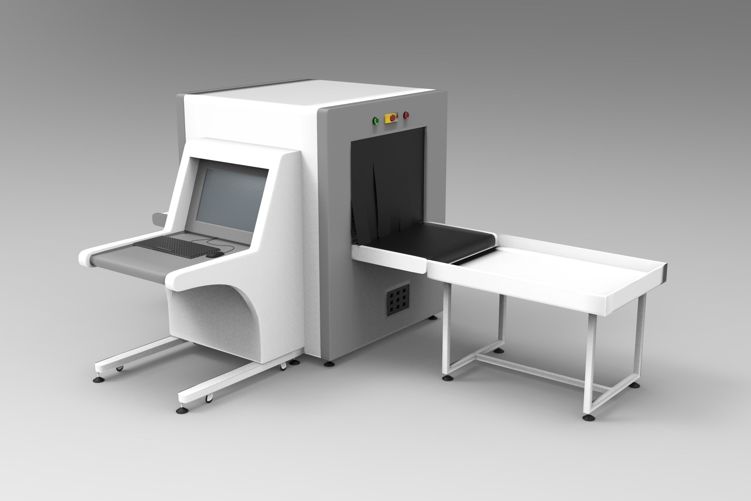 Scanner XRAY Device 3D model CGTrader