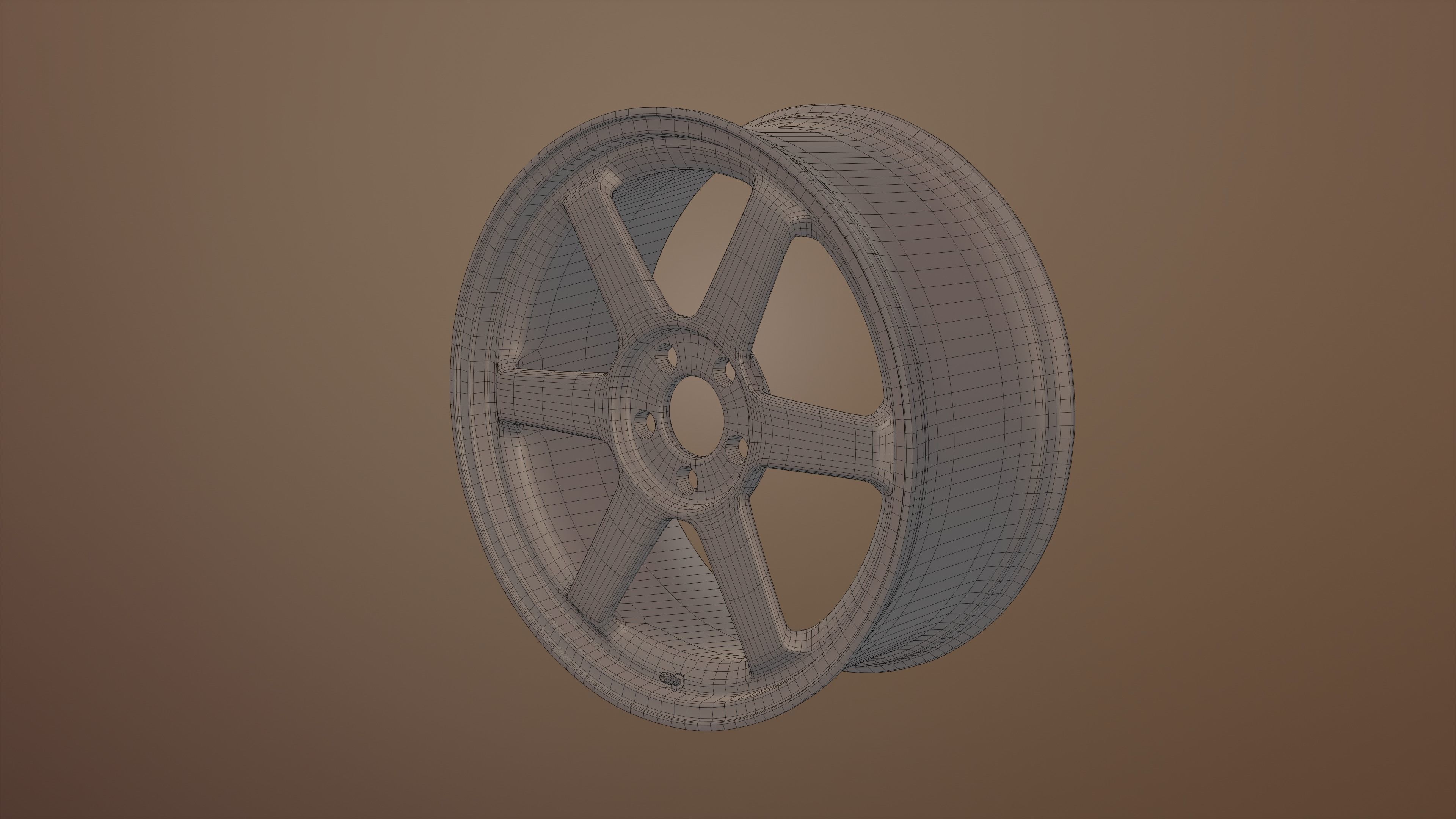 Car Wheel Rims Volk Racing TE37 free 3D model | CGTrader