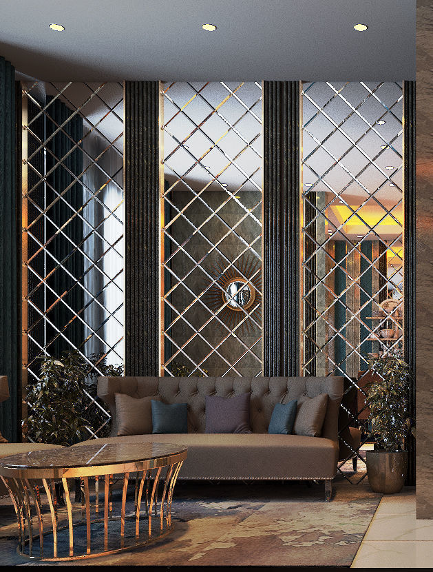 mirror cladding panel 3D model CGTrader