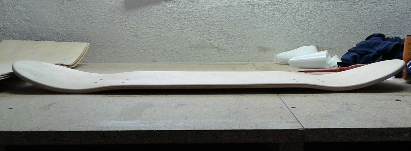 Skateboard mold mellow concave Ready to be milled 3D model CGTrader