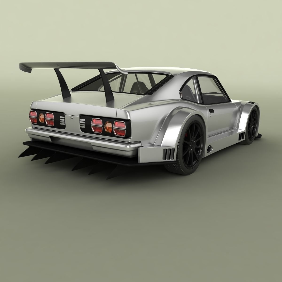Mazda RX3 Racing 3D model | CGTrader