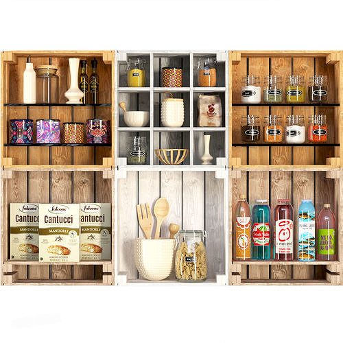Large shelving unit 3D model