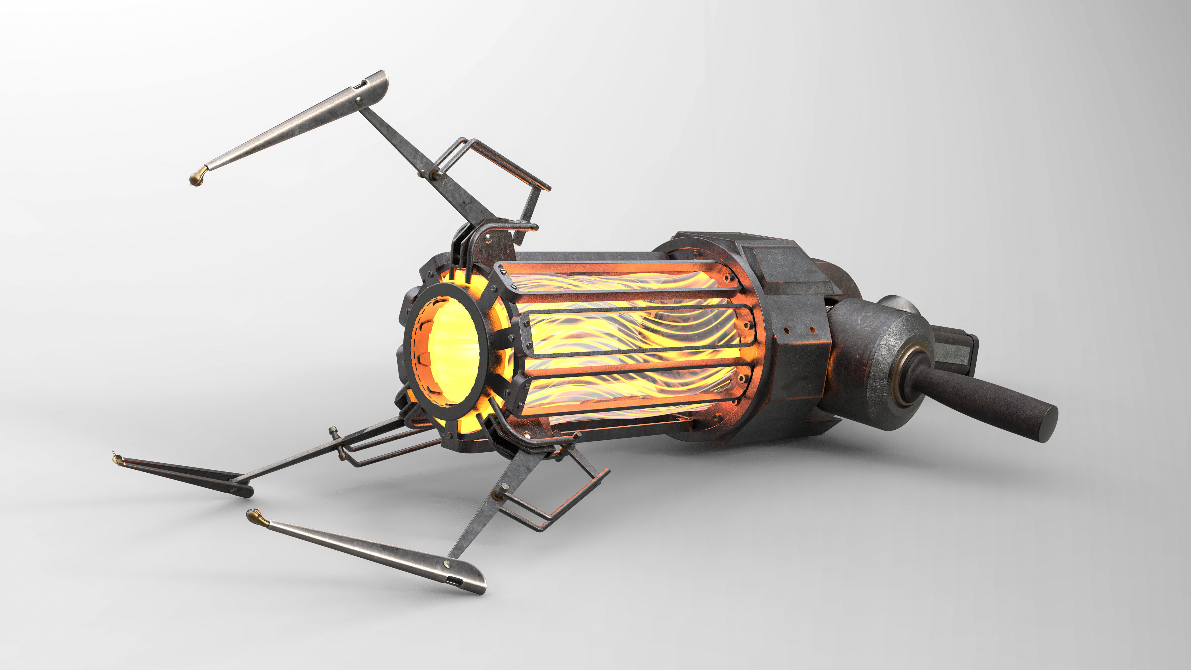 Gravity Gun - Half Life 3D model | CGTrader