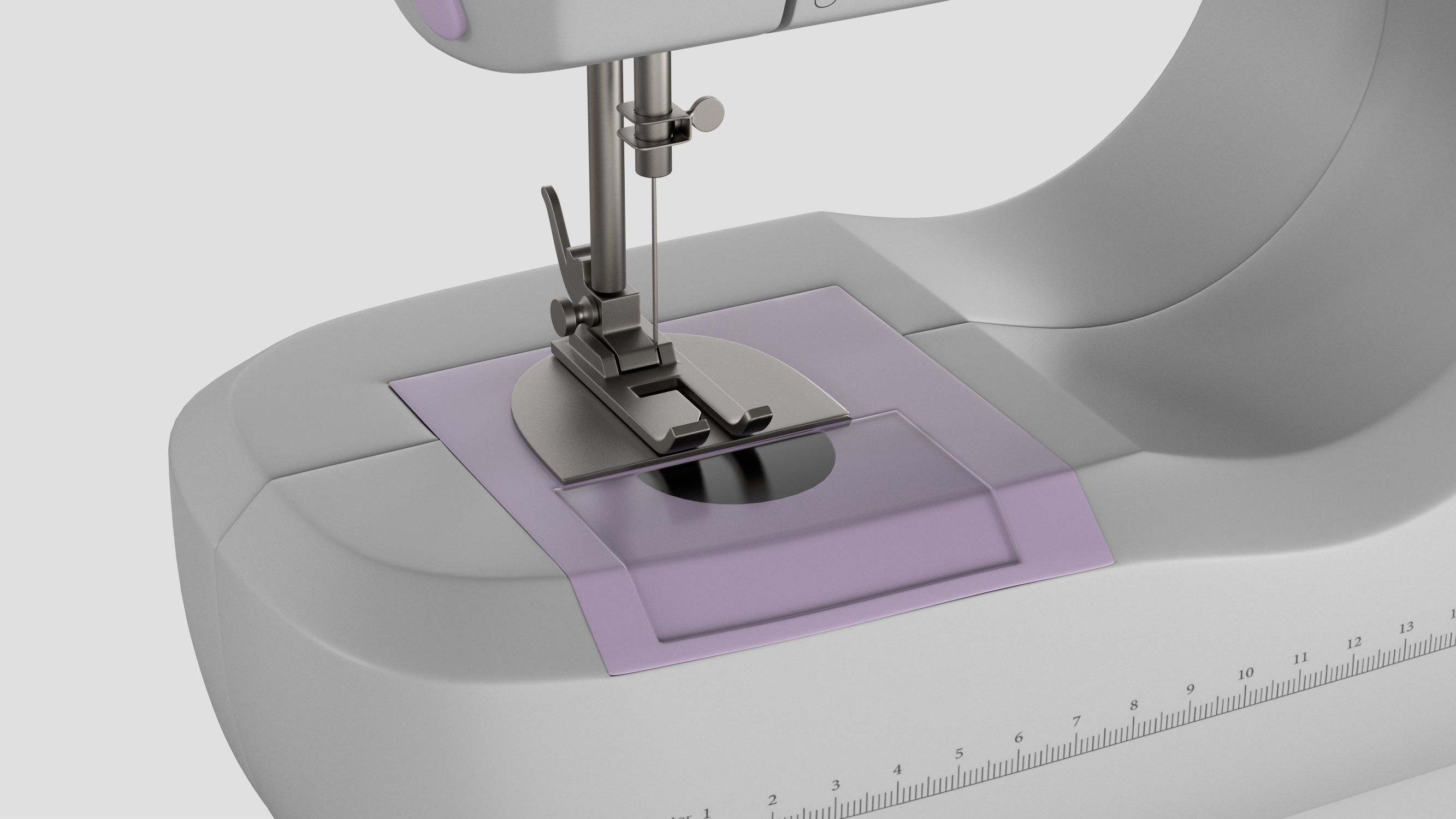 Aonesy Portable Sewing Machine 3D model CGTrader