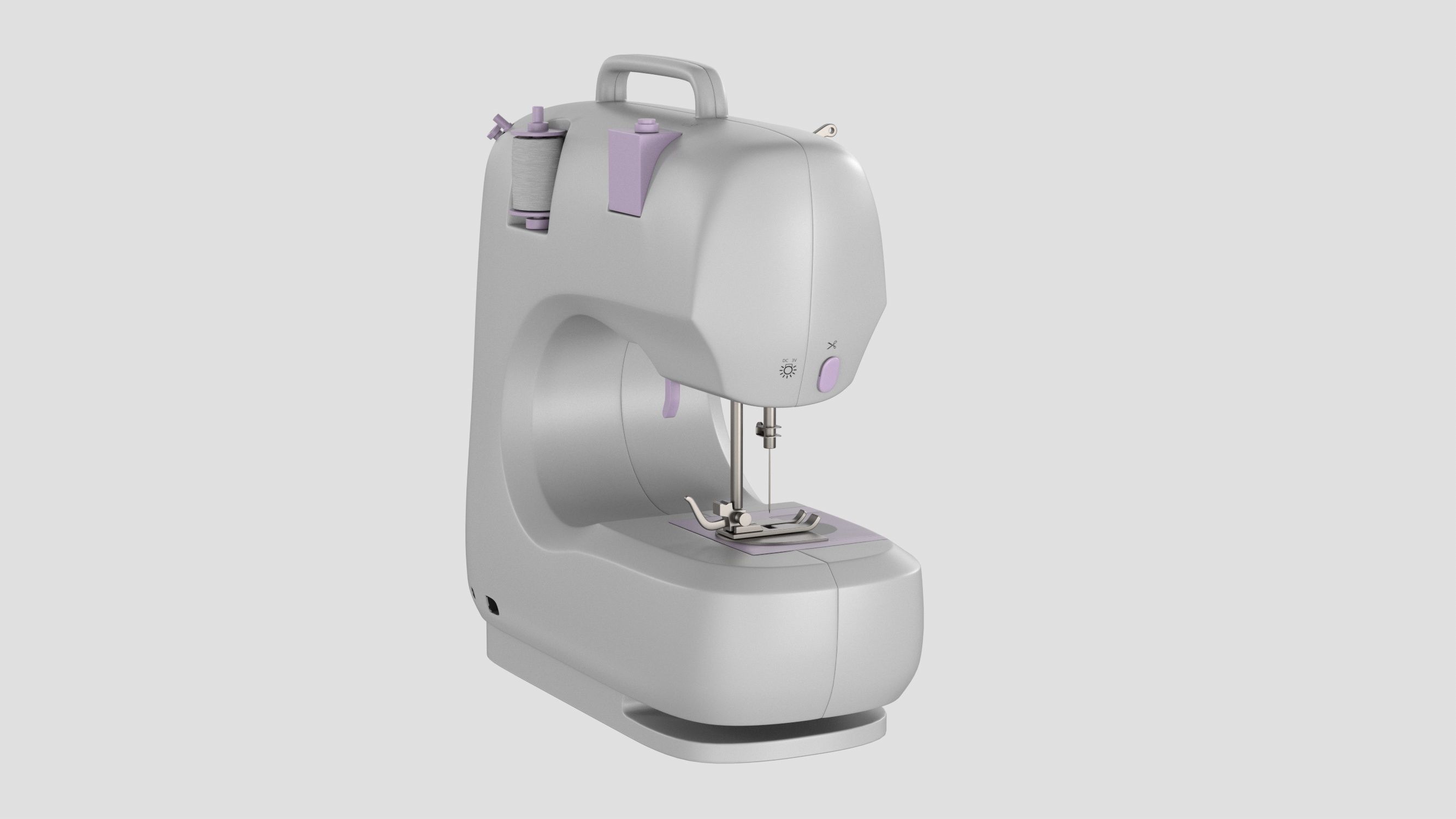 Aonesy Portable Sewing Machine 3D model CGTrader