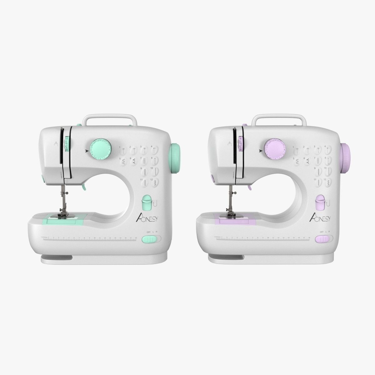 Aonesy Portable Sewing Machine 3D model CGTrader