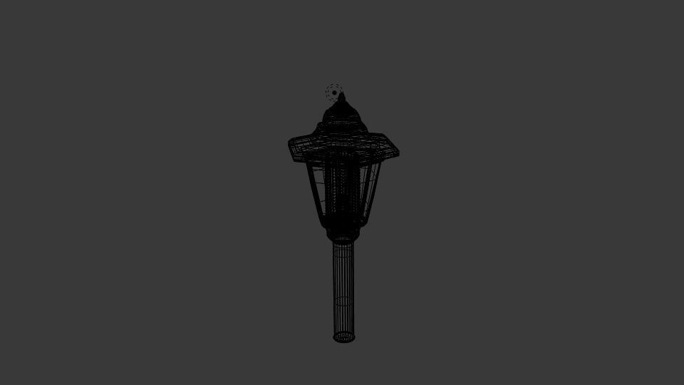 LED Outdoor Solar Garden Light 3D model | CGTrader