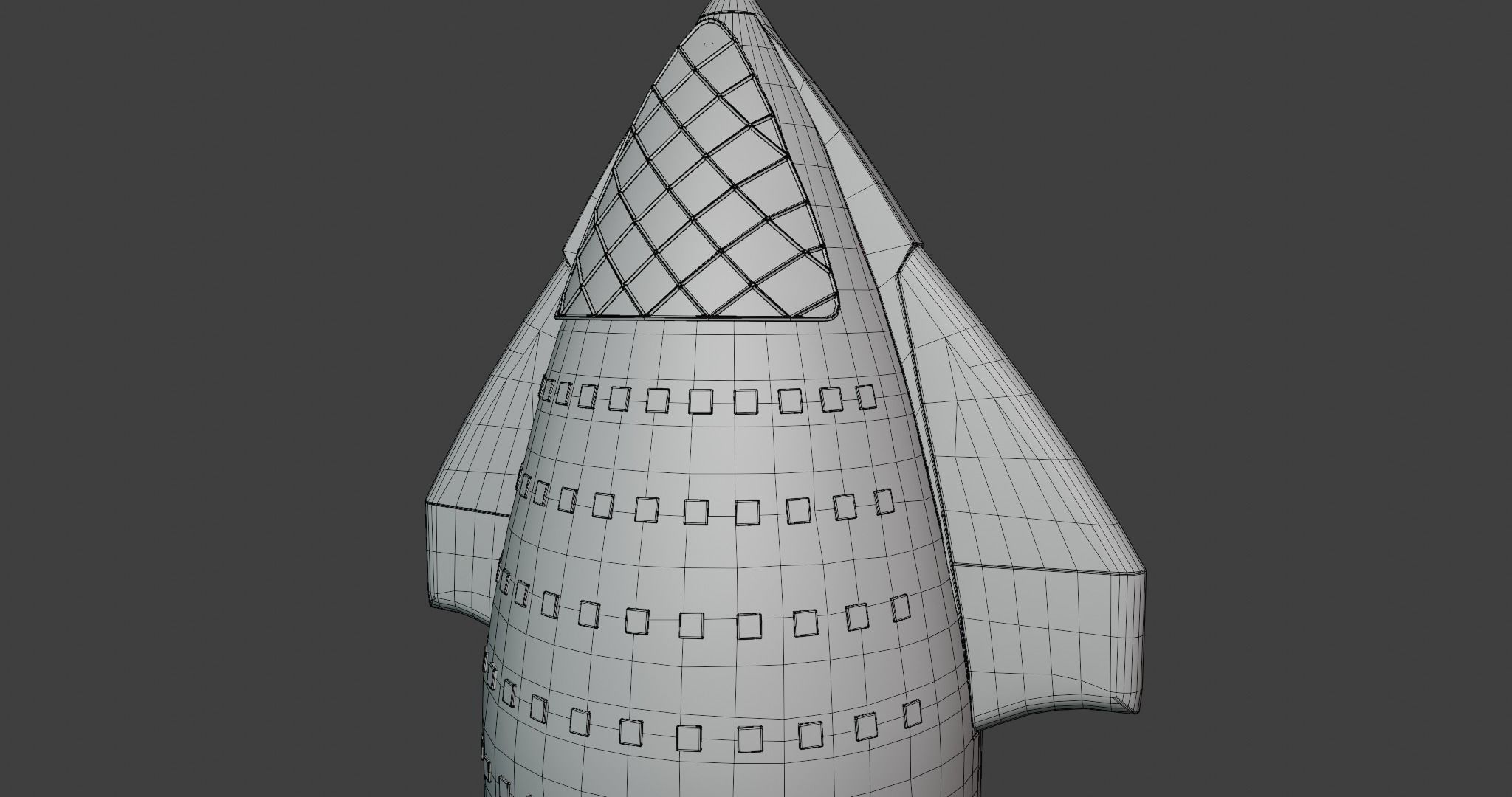SpaceX Starship 3D model CGTrader