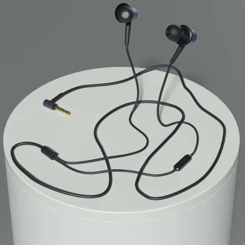 Earphones 1MORE Piston Fit In-Ear Headphones 3D MODEL 3D model | CGTrader