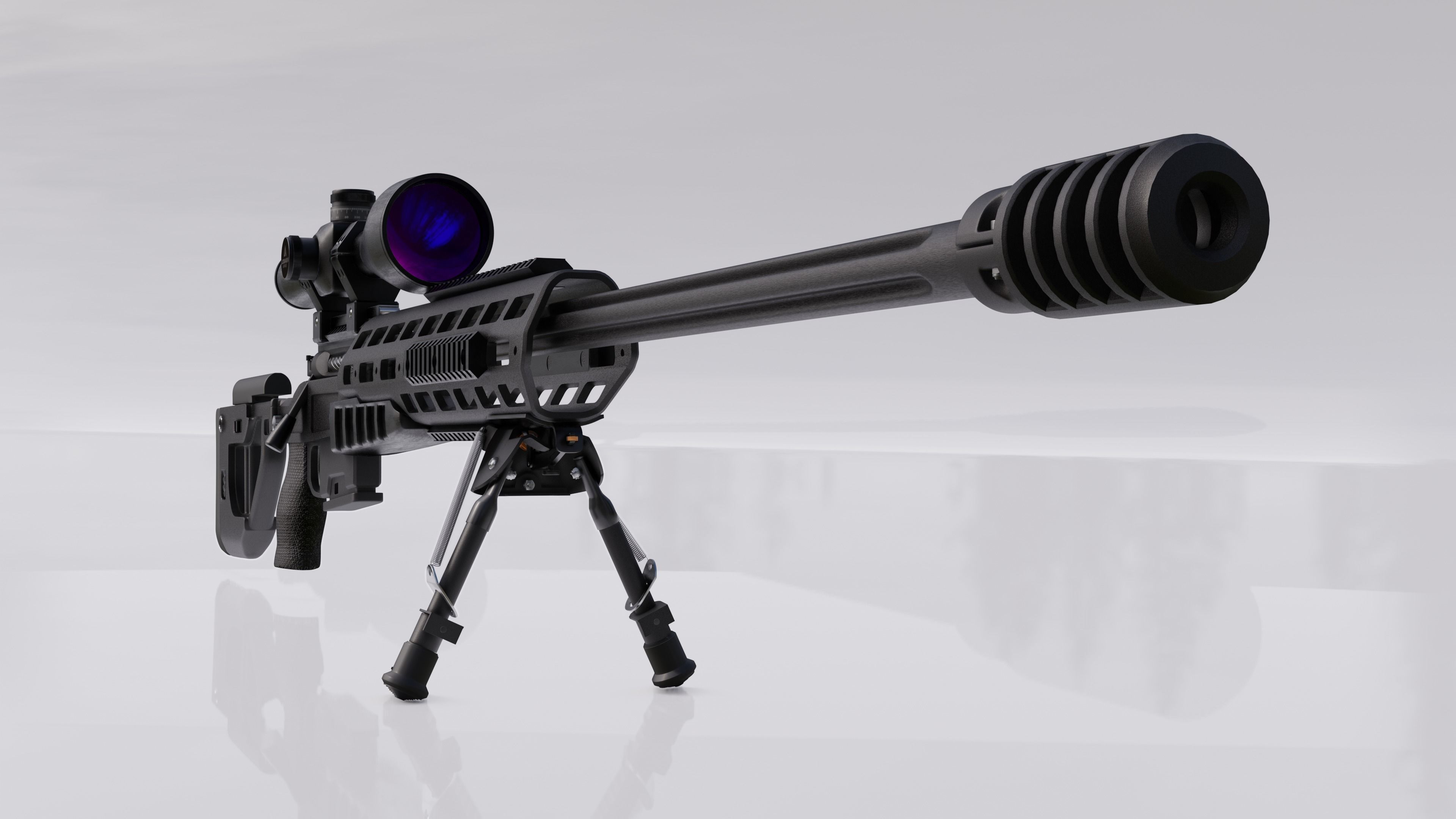 3D model Sniper rifle ORSIS SVLK-14S Twilight | CGTrader