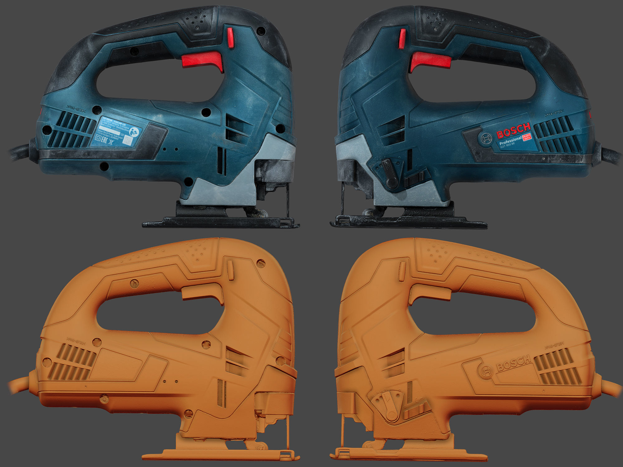 Bosch Jig Saws GST 850 BE RAW Scan 3D model | CGTrader