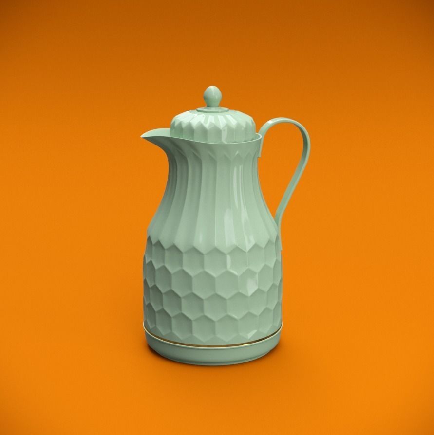 Arabic Thermos 3D CGTrader