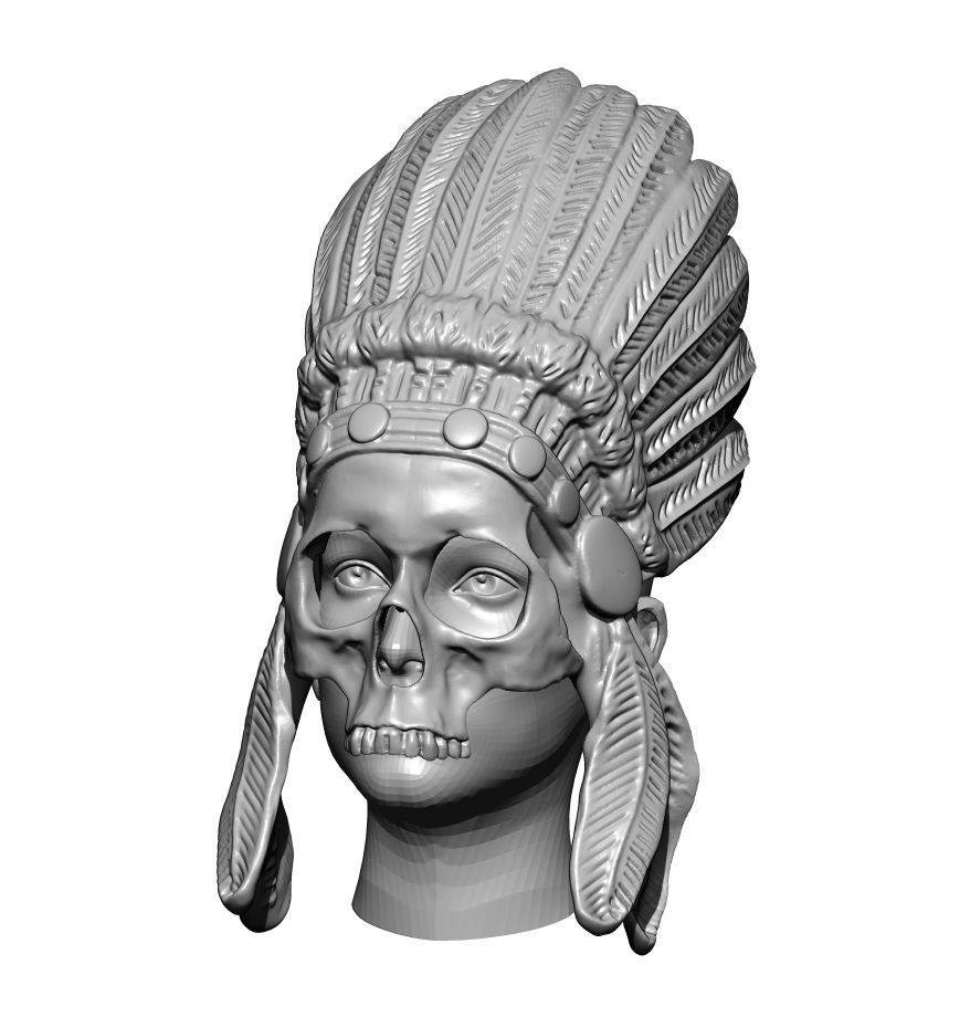 Skull mask version 3D model 3D printable CGTrader