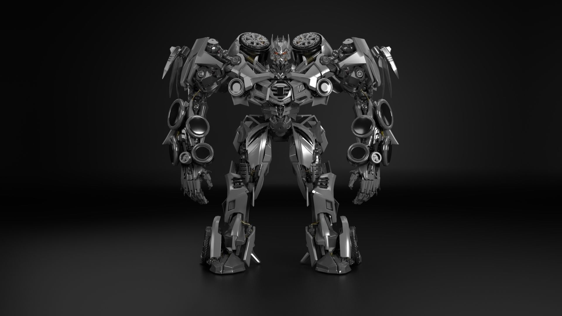 3D model Transformers Soundwave CGTrader