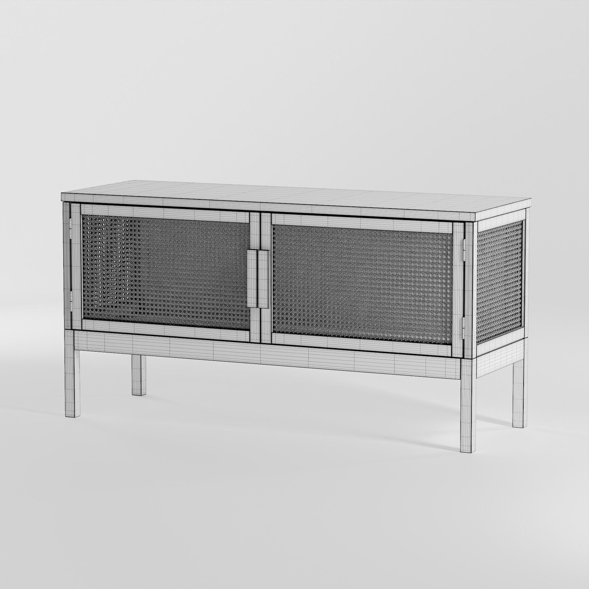 Marte Media Console 3D model CGTrader