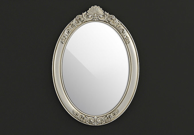 Carved frame 3D model