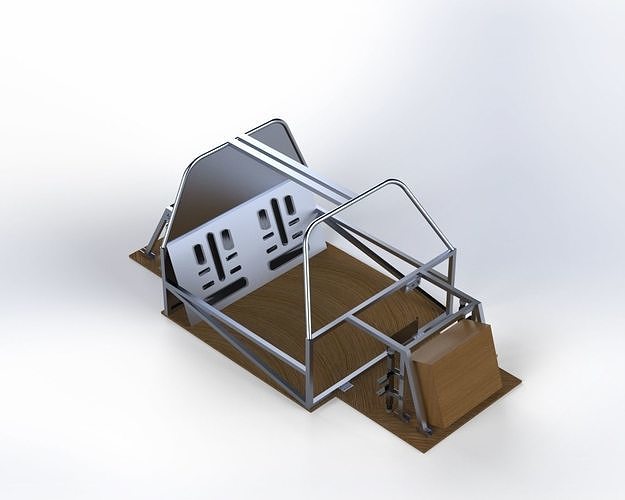 Shell Chassis 3D model CGTrader