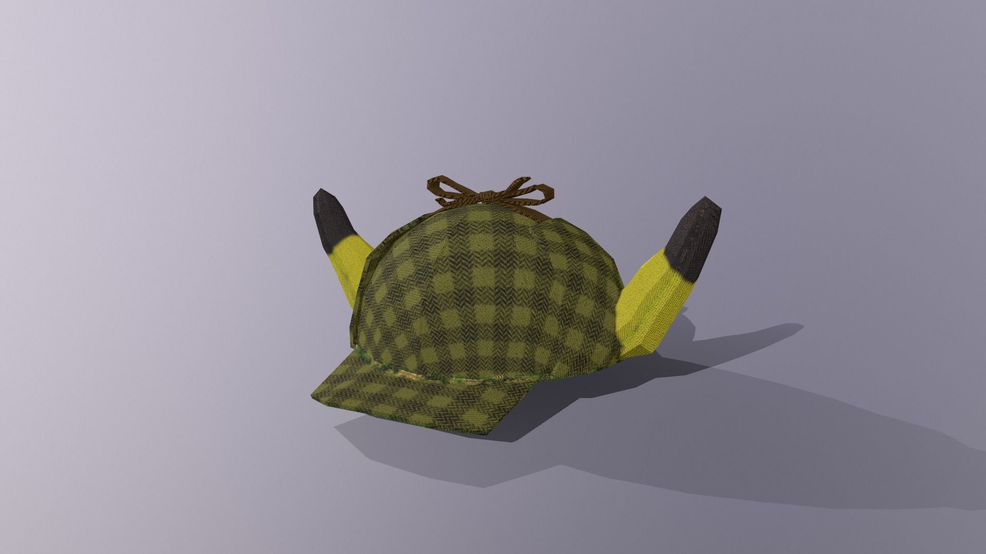 3D model Detective Pikachu Hat VR / AR / lowpoly CGTrader